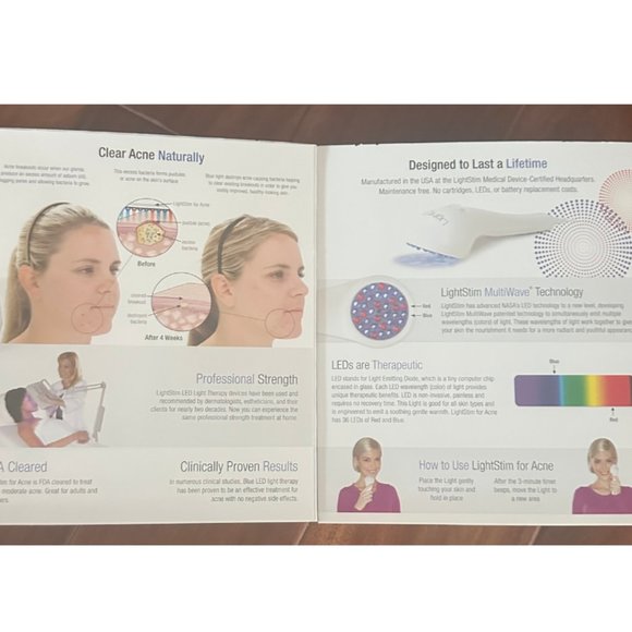 LightStim Professional Handheld LED Therapy for Acne - New Sealed - Picture 4 of 8